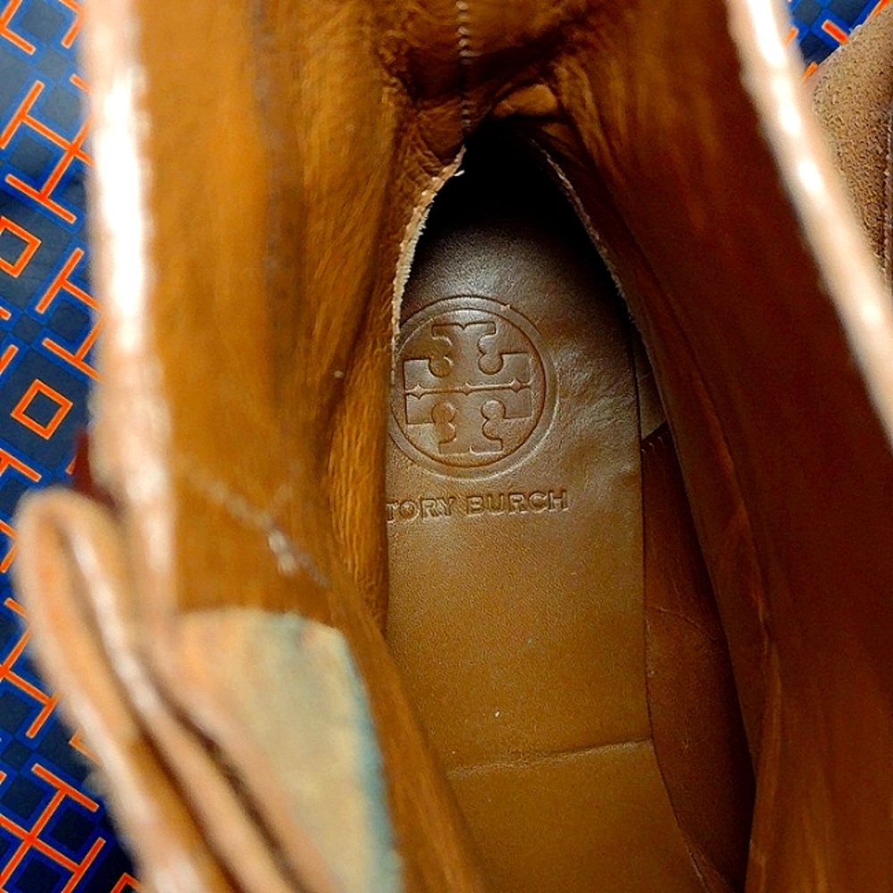Tory Burch Bennie suede Bootie - Picture 12 of 14